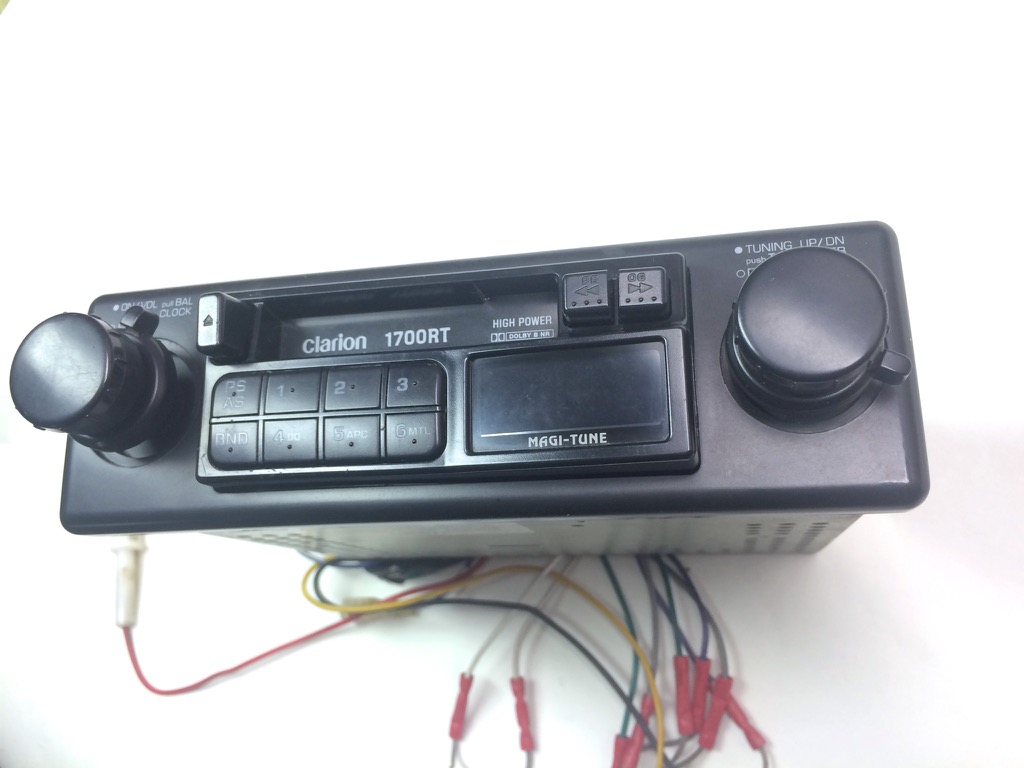 Cassette Car Stereo clarion car stereo cassette am fm tuner radio receiver Cassette Car Stereo clarion car stereo cassette am fm tuner radio receiver