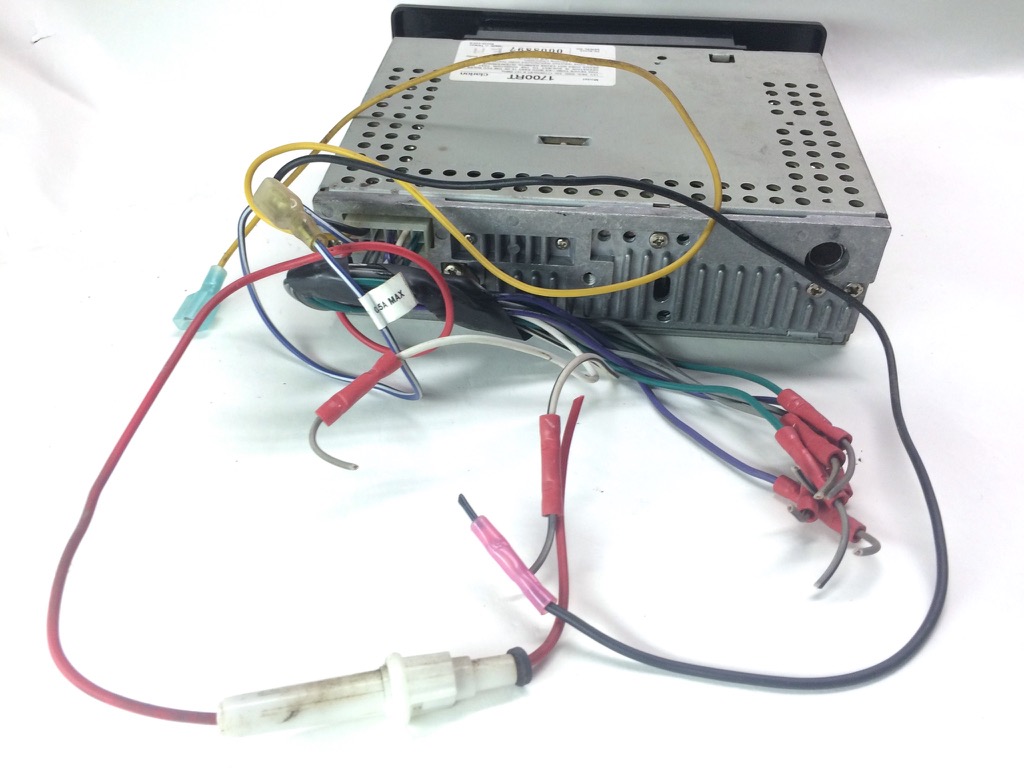 Clarion Car Stereo Cassette AM/FM Tuner Radio Receiver ... clarion car radio wiring amp pre 