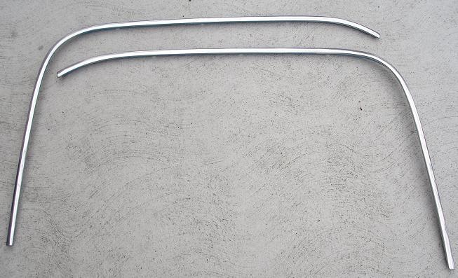 Gmc truck chrome door trim #2