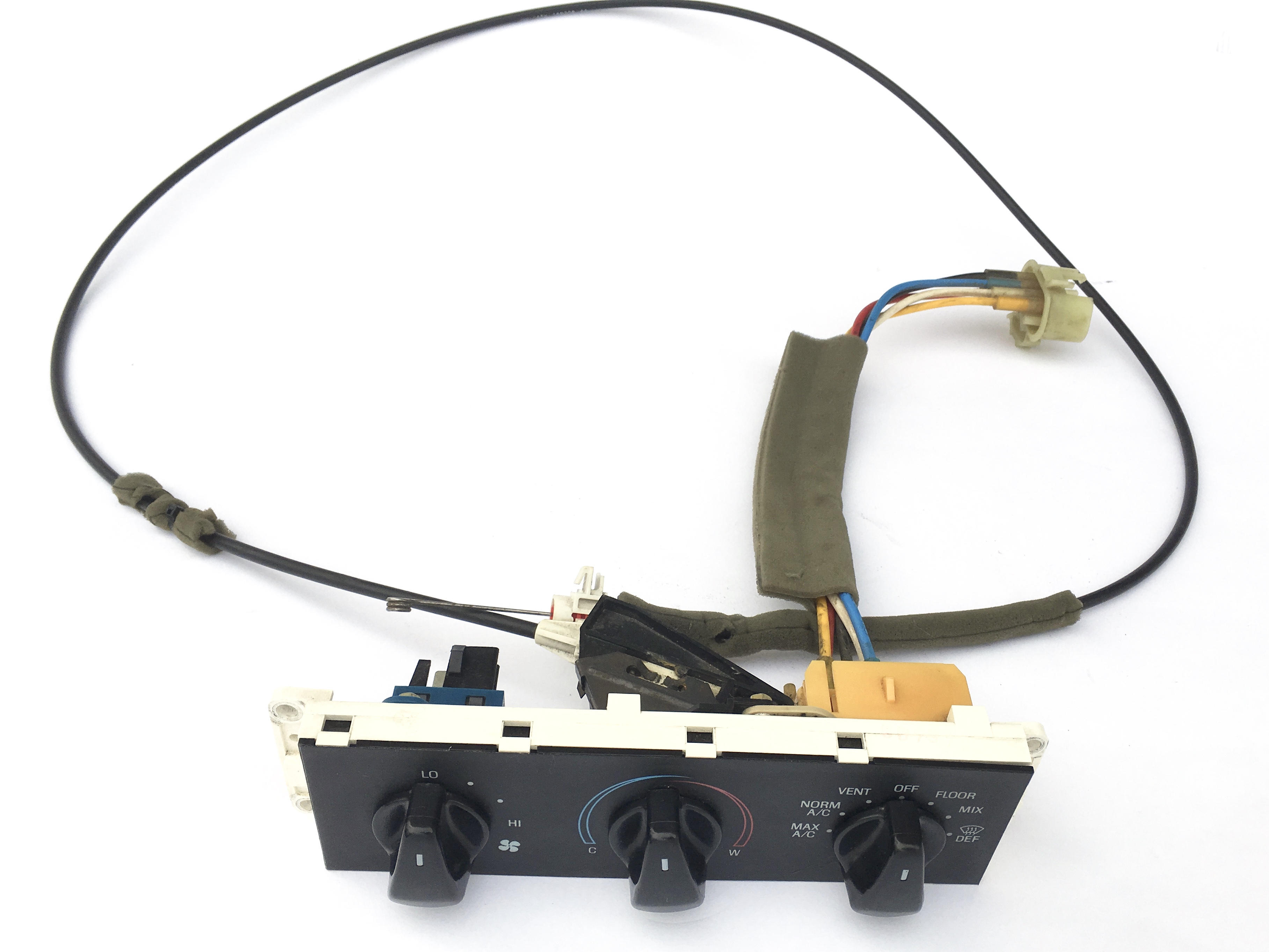 92-94 Ford F-150 F-250 Heater A/C Climate Control Control Cable Fan